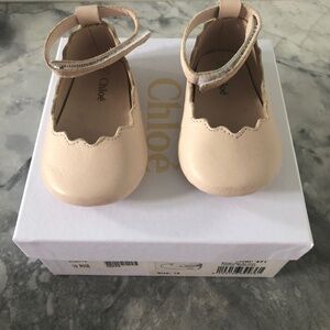 Authentic CHLOÉ classic leather ballerina shoes